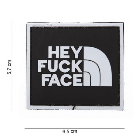 PATCH PVC FUCK FACE