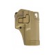 FONDINA GLOCK 17 RIGIDA TAN