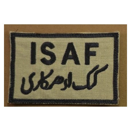 PATCH ISAF TAN