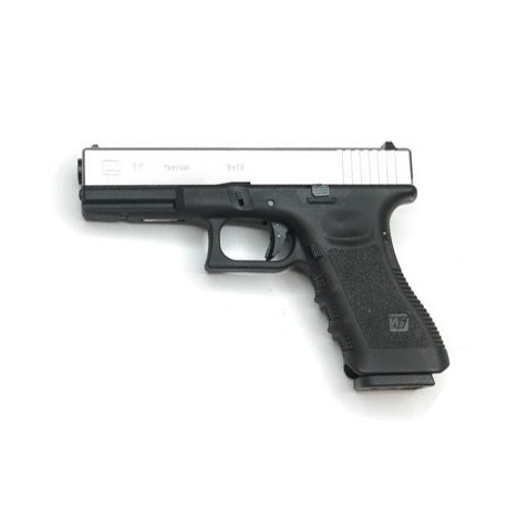 WE GLOCK 17 SILVER GAS - Alpha Airsoft