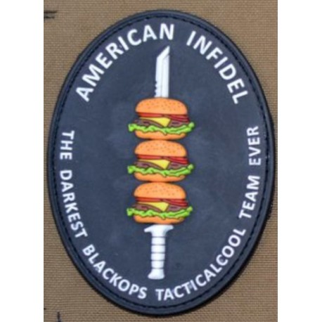 PATCH PVC AMERICAN INFIDEL