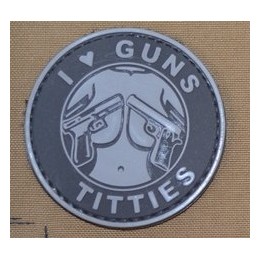 PATCH PVC GUNS TITTIES