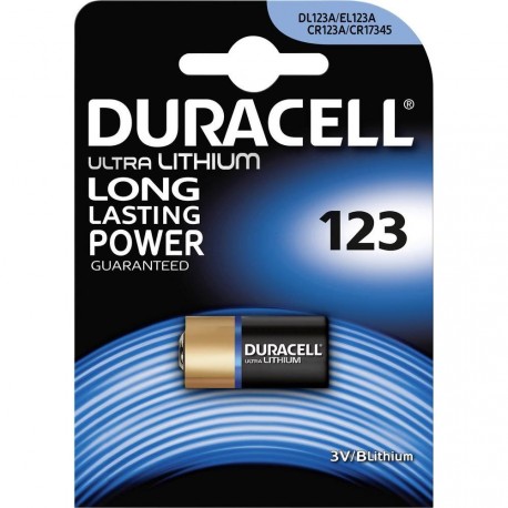 BATTERIA CR 123 DURACELL