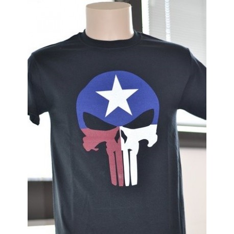 T-SHIRT PUNISHER TEXAS