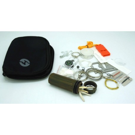 KIT SURVIVAL CIN TASCA MOLLE BK