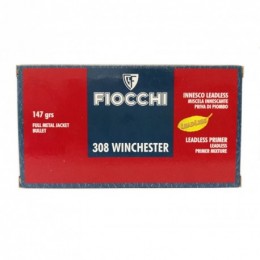 FIOCCHI MUNIZ 308W 147GRS FMJ 20X