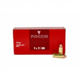 FIOCCHI CART. 9X21 IMI FMJ123 50PZ